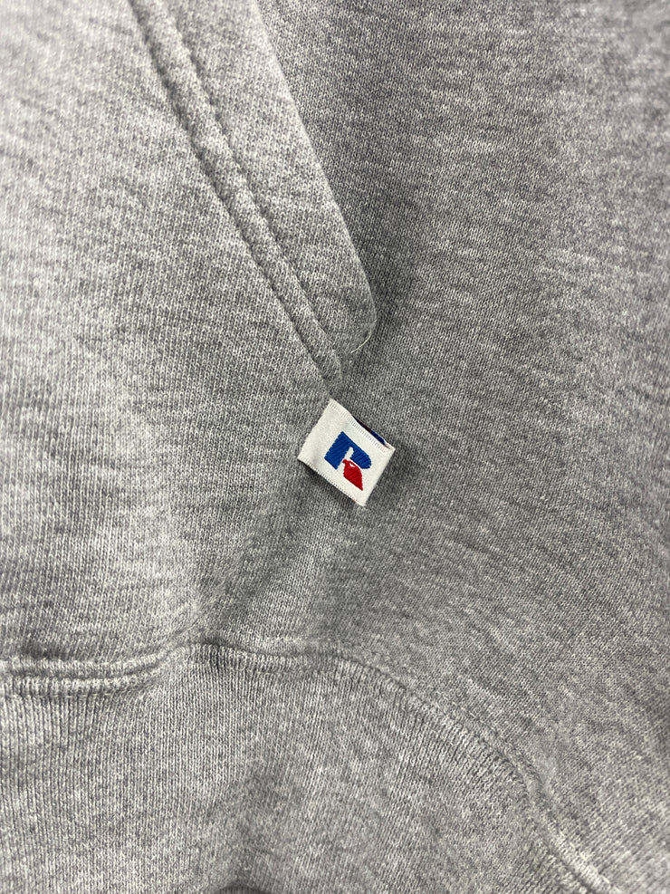 Vintage 90s Russell Athletic Blank Grey Hoodie