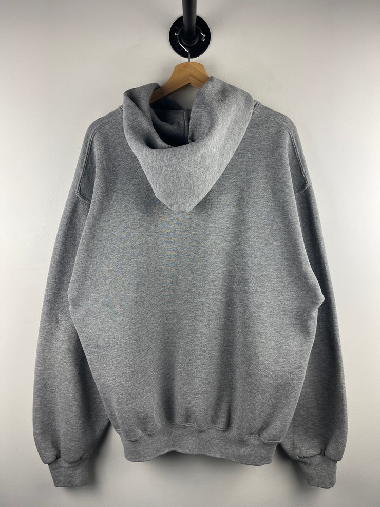 Vintage 90s Russell Athletic Blank Grey Hoodie