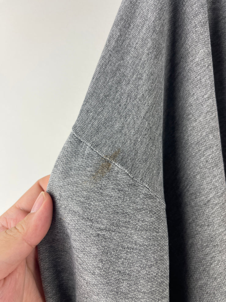 Vintage 90s Lee Ohio State Old English Spellout Grey Hoodie