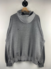 Vintage 90s Lee Ohio State Old English Spellout Grey Hoodie
