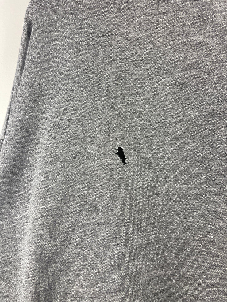 Vintage 90s Lee Ohio State Old English Spellout Grey Hoodie