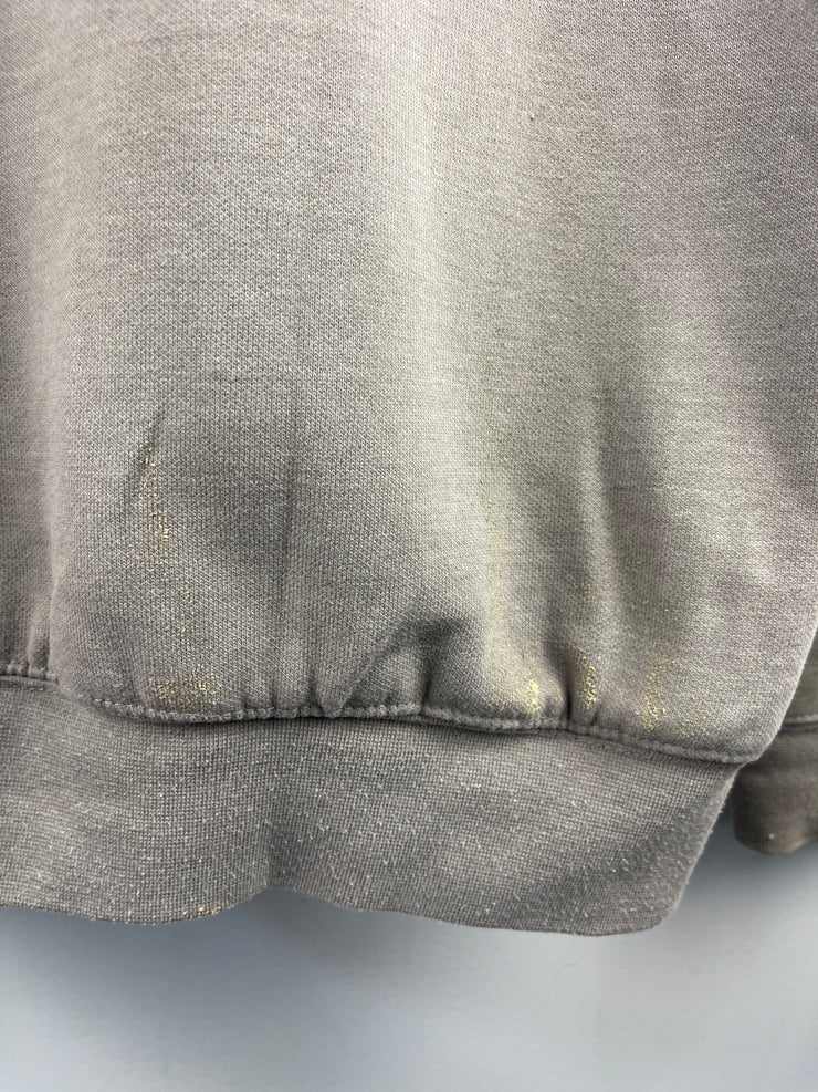 Vintage Carhartt Sherpa Lined Grey Zip Up Hoodie
