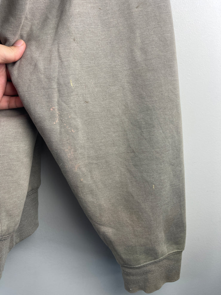 Vintage Carhartt Sherpa Lined Grey Zip Up Hoodie