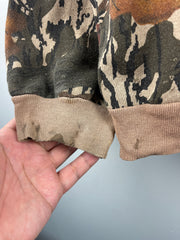 Vintage 90s Real Tree Camo Zip Up Hoodie