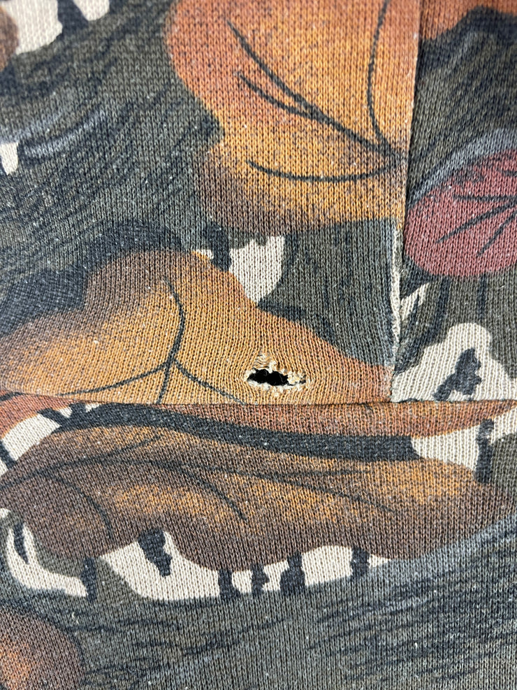 Vintage 90s Real Tree Camo Zip Up Hoodie