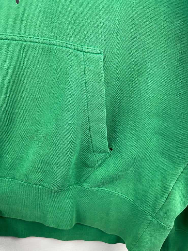 Vintage Y2K Fox Slime Green Hoodie