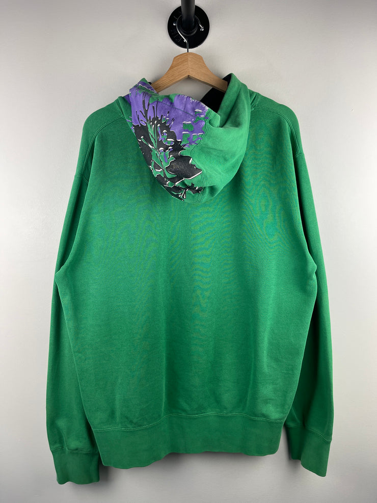 Vintage Y2K Fox Slime Green Hoodie