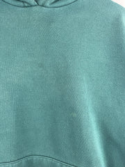 Vintage 90s Carhartt Spellout Embroidered Green Hoodie