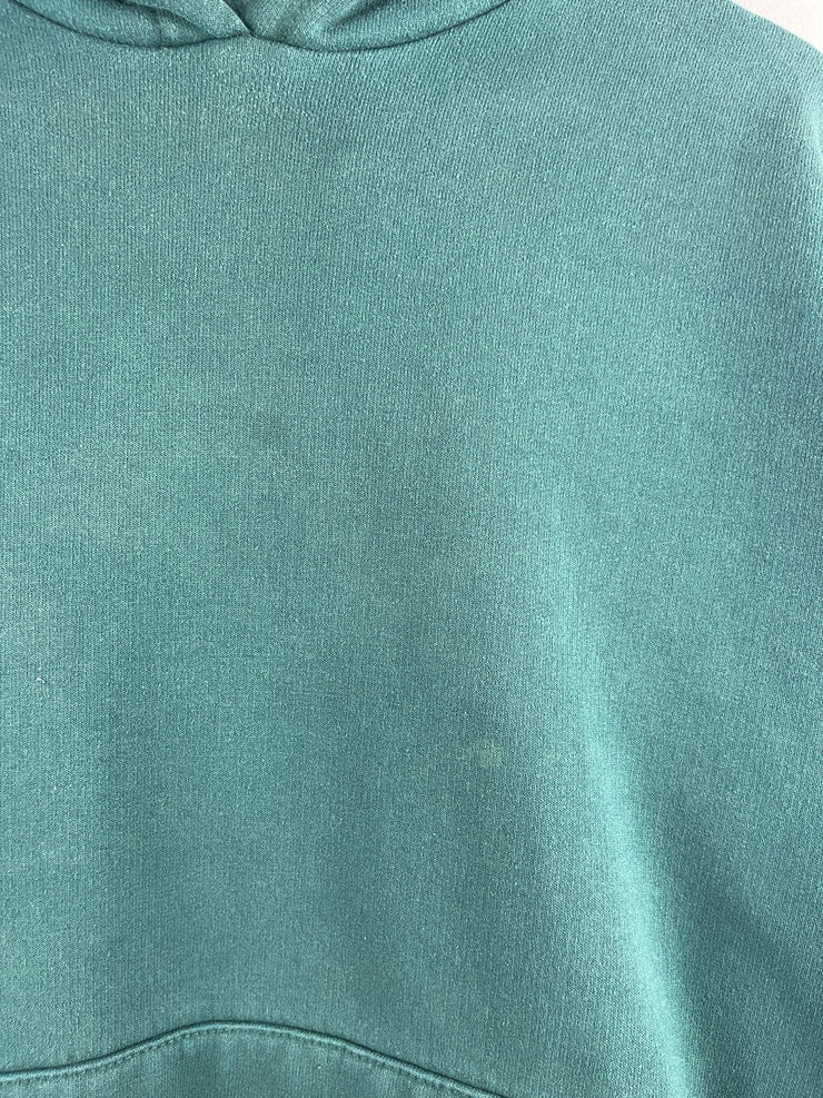 Vintage 90s Carhartt Spellout Embroidered Green Hoodie