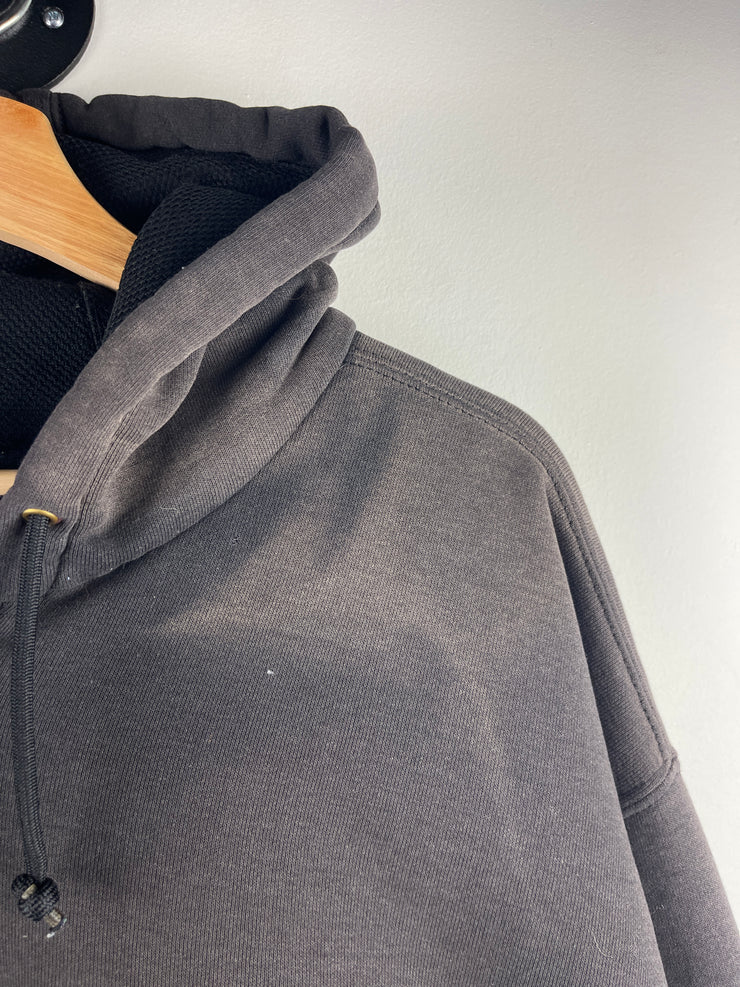 Vintage Carhartt Thermal Lined Faded Black Zip Up Hoodie