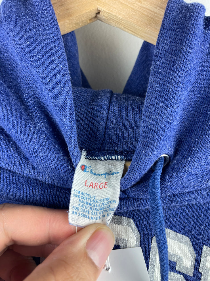 Vintage 80s Champion University At Buffalo Blue Hoodie