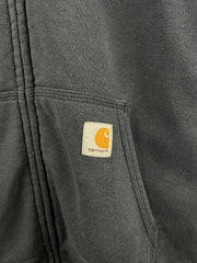 Vintage Carhartt Insulated Rain Defender Navy Zip Up Hoodie