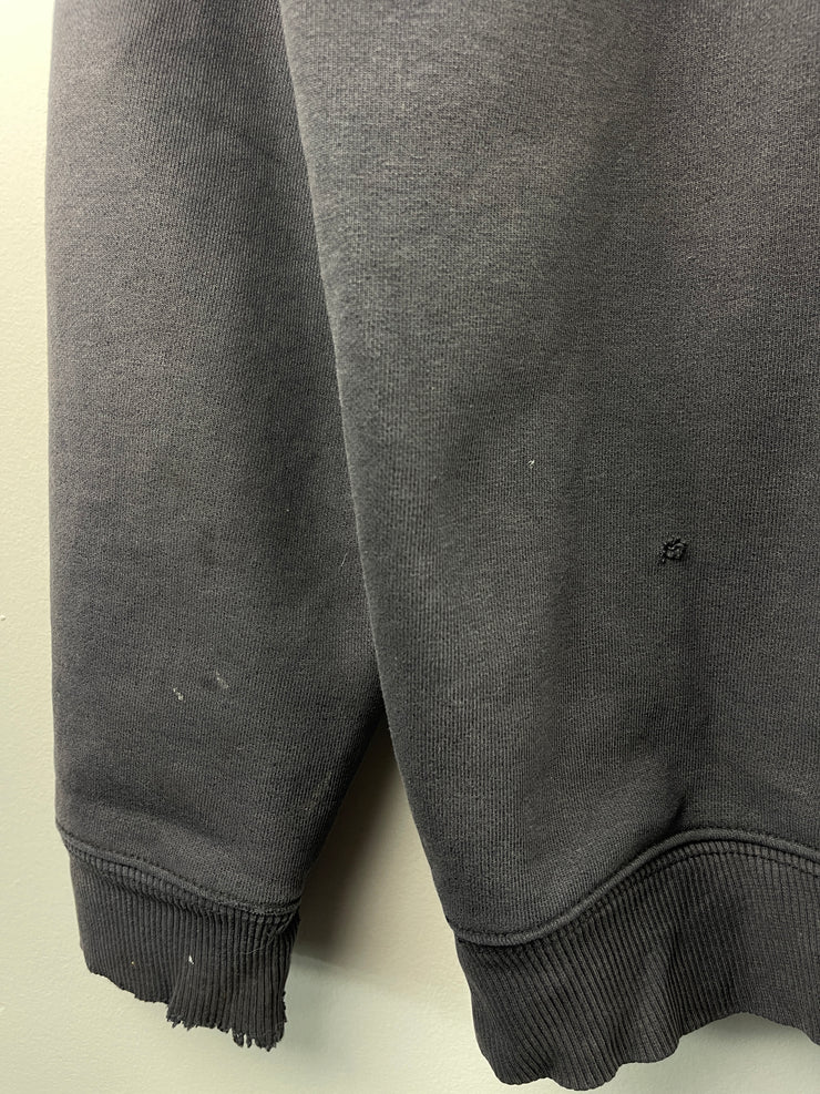 Vintage Carhartt Embroidered Patch Faded Black Hoodie