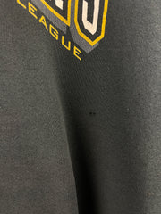 Vintage 90s NFL Pittsburgh Steelers Cropped Black Hoodie