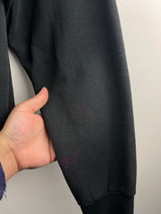 Vintage 90s NFL Pittsburgh Steelers Cropped Black Hoodie