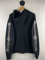Vintage Rob Zombie On Stage Black Zip Up Hoodie