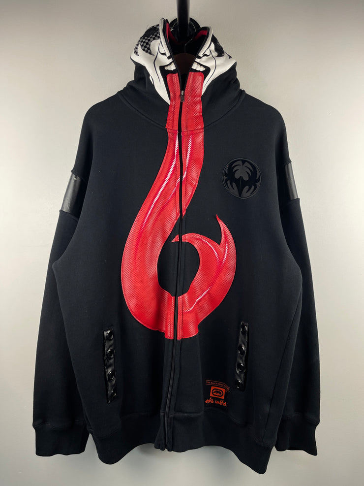 Vintage Y2K Ecko Kiss Black Full Zip Hoodie
