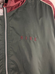 Vintage 90s Nike Spellout Black & Red Windbreaker