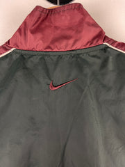 Vintage 90s Nike Spellout Black & Red Windbreaker
