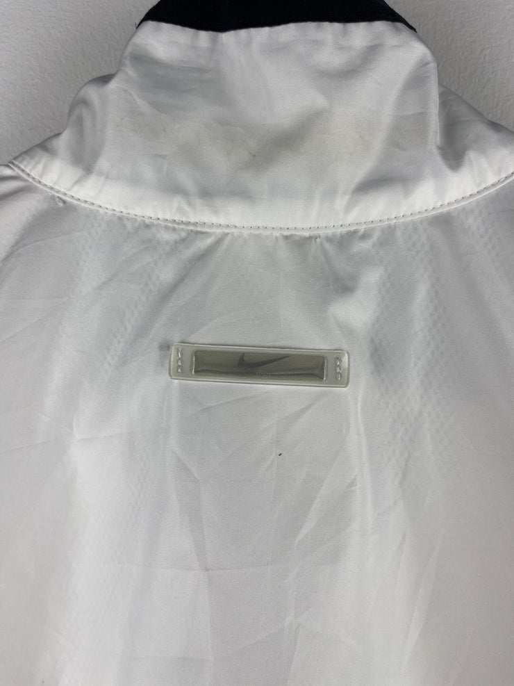 Vintage 90s Nike Swoosh White & Yellow Windbreaker
