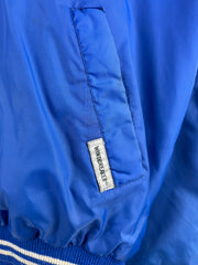 Vintage 80s Pillsbury Dough Boy Blue Varsity Bomber Jacket