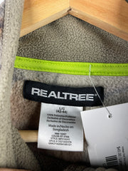 Vintage Real Tree Camo Zip Up Fleece Sweater