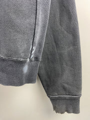Vintage 90s Carhartt Embroidered Faded Black Crewneck