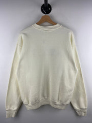 Vintage 90s Disney Mickey & Co Embroidered Butter Yellow Crewneck