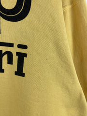 Vintage 80s Ferrari Agip F1 Yellow Crewneck