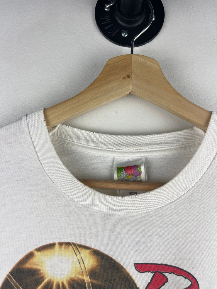 Vintage 90s NBA Chicago Bulls Champions White Tee
