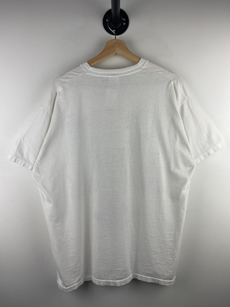 Vintage 90s NBA Chicago Bulls Champions White Tee