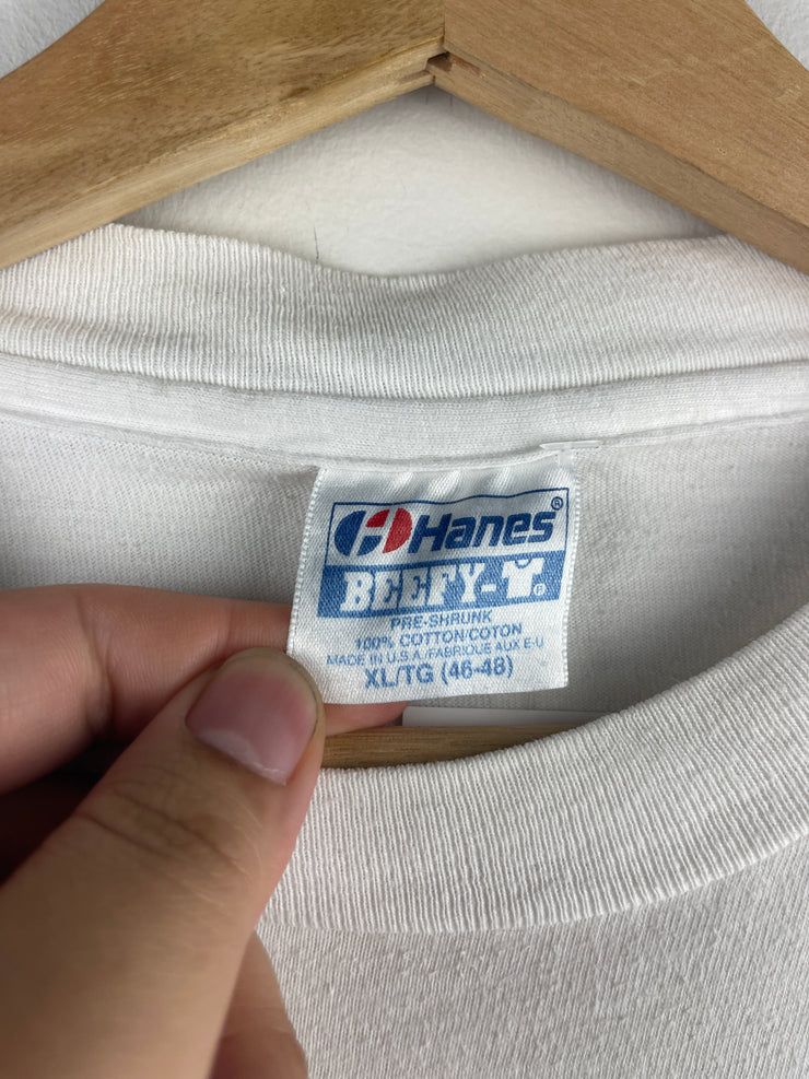 Vintage 90s Earth Day National Wildlife White Tee