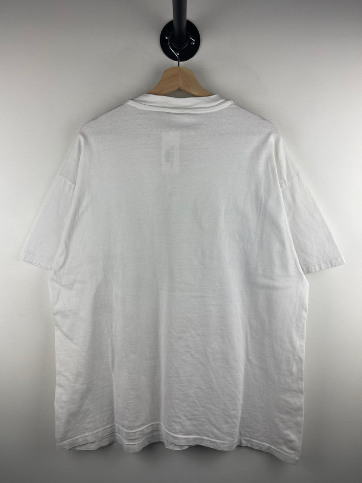 Vintage 90s Earth Day National Wildlife White Tee
