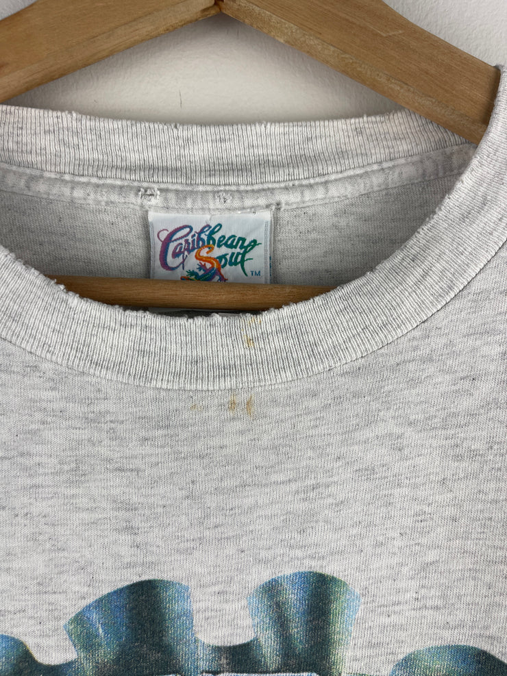 Vintage 90s Duke Blue Devils Devil Grey Tee