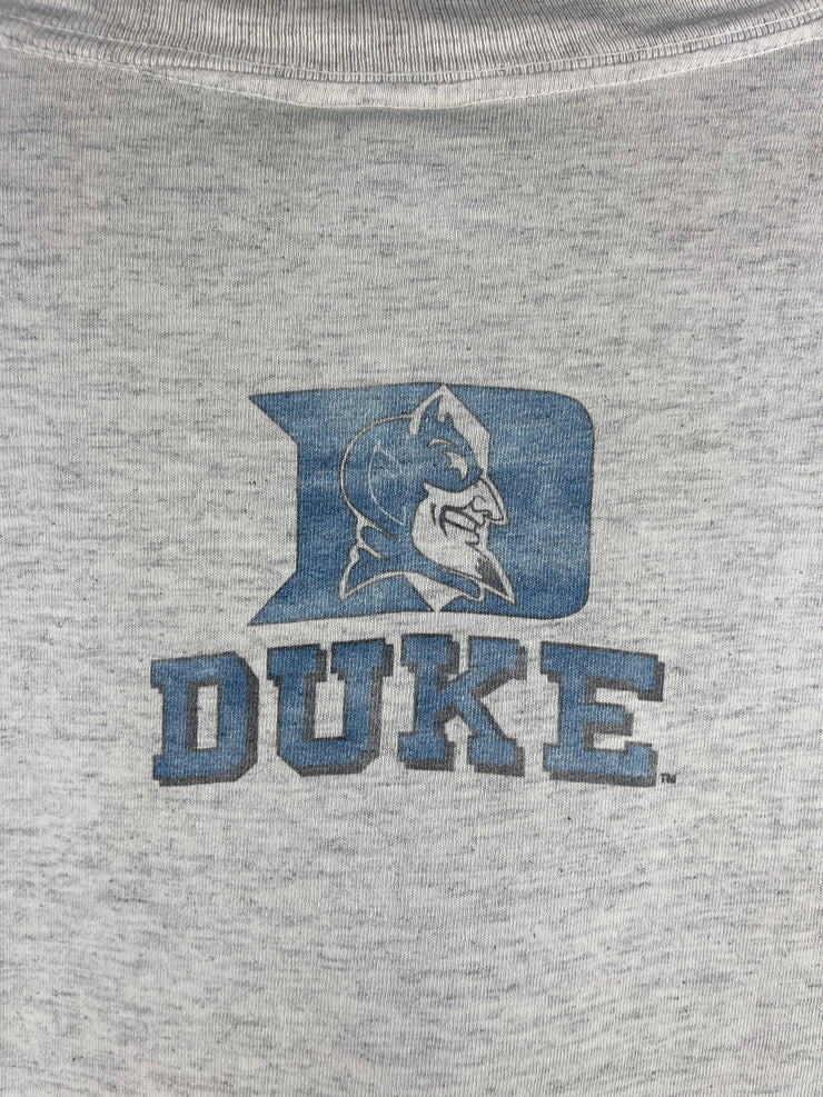 Vintage 90s Duke Blue Devils Devil Grey Tee