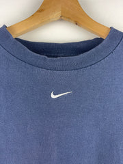 Vintage Nike Middle Swoosh Navy Long Sleeve
