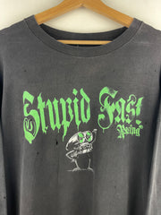 Vintage Stupid Fast Racing Black Long Sleeve