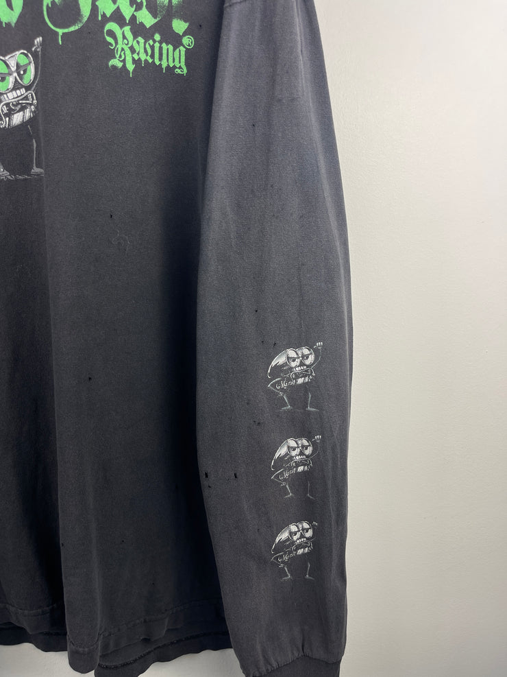 Vintage Stupid Fast Racing Black Long Sleeve