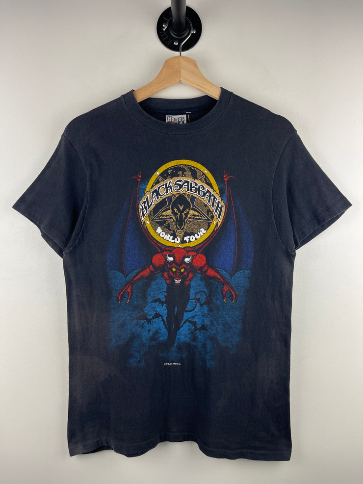 Vintage 1981 Black Sabbath Mob Rules Tour Black Tee