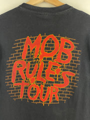Vintage 1981 Black Sabbath Mob Rules Tour Black Tee