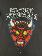 Vintage 1982 Black Sabbath Live Evil Tour Black Tee