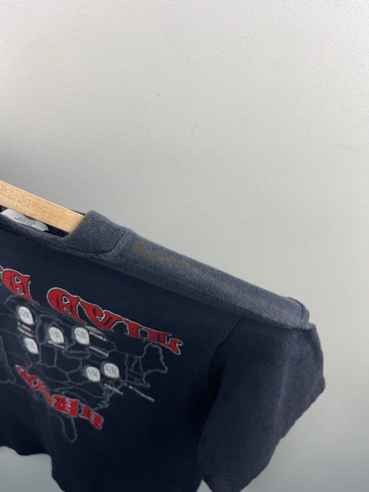 Vintage 1982 Black Sabbath Live Evil Tour Black Tee