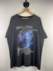 Vintage 90s WWF Stone Cold Steve Austin Glow In The Dark Black Tee