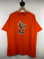 Vintage 90s Changes Marvel The Thing Orange Tee