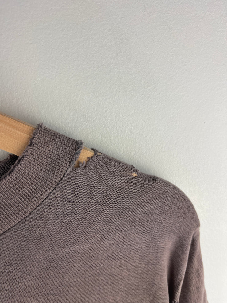Vintage 90s Especial Skateboards Thrashed Brown Tee