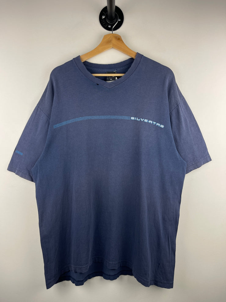 Vintage 90s Levis Silver Tab Navy Tee