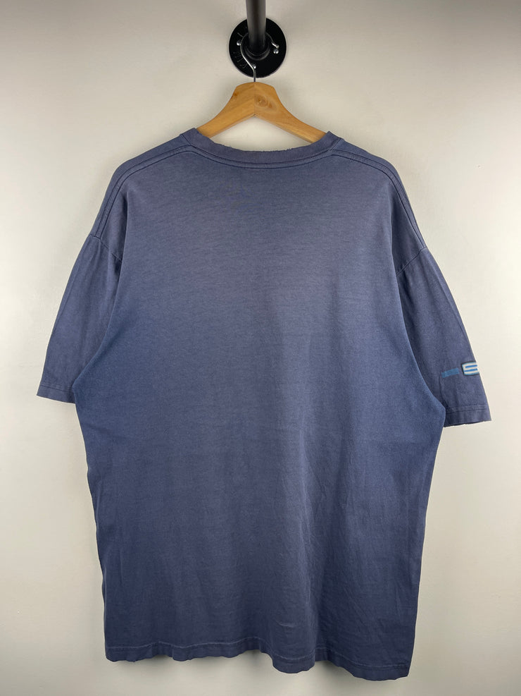 Vintage 90s Levis Silver Tab Navy Tee