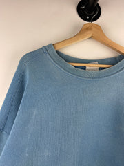 Vintage 90s Nike Mini Swoosh Baby Blue Crewneck