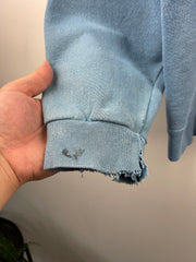 Vintage 90s Nike Mini Swoosh Baby Blue Crewneck