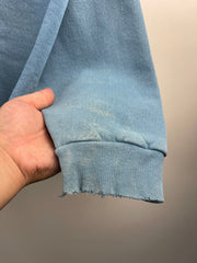 Vintage 90s Nike Mini Swoosh Baby Blue Crewneck